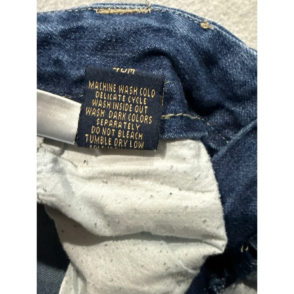 Marithe Francois Girbaud Mens 40M Blue Cargo Jeans Wide Leg Logo Straps Y2K 90s